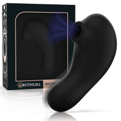Rithual - shushu pro pocket estimulador clitoris 2 potentes motores azabache - - 2