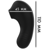 Rithual - shushu pro pocket estimulador clitoris 2 potentes motores azabache - 5