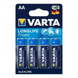 Varta longlife power pila alcalina aa lr6 blister*4