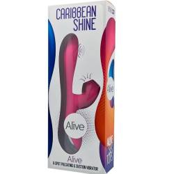 Alive - caribbean shine vibrador & ondas estimuladoras fucsia - - 5 Alive - caribbean shine vibrador & ondas estimuladoras fucsia - - 5