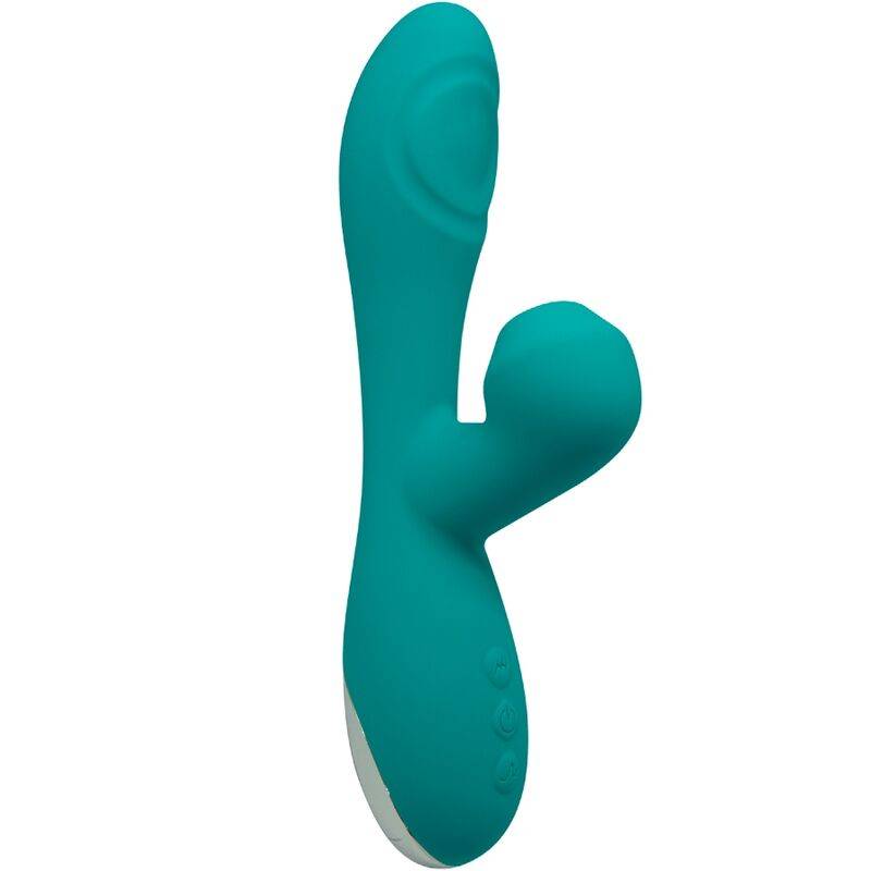 Alive - caribbean shine vibrador & ondas estimuladoras azul - - 1