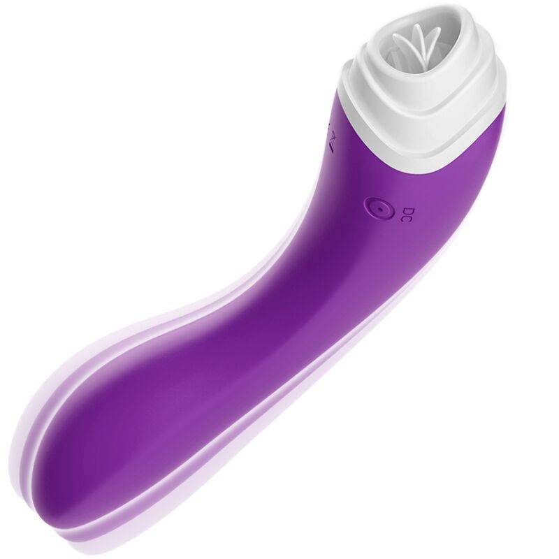 Armony - fairyland estimulador con lengua clitoris & vibrador violeta - - 1