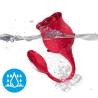 Armony - rosa ondas estimuladoras de clítoris & vibrador 10 modos rojo - 3