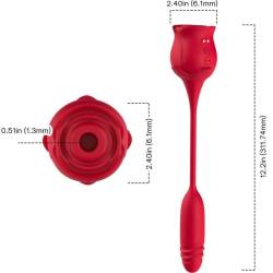 Armony - roseknigth ondas estimuladoras clítoris & vibrador rojo - 4