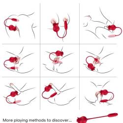 Armony - roselip estimulador clitoris con lengua 10 modos & vibrador rojo - - 5 Armony - roselip estimulador clitoris con lengua 10 modos & vibrador rojo - - 5