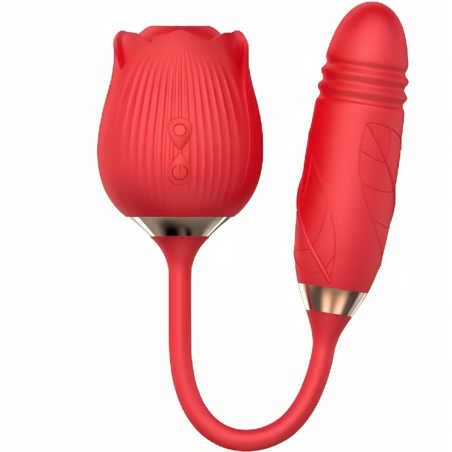 Armony - delight flower ondas estimuladoras & thrusting rojo - 1