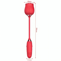 Armony - delight flower ondas estimuladoras & thrusting rojo - 3