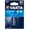Varta longlife power pila alcalina 9v lr61 blister 1 unidad - 1