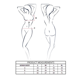 Passion - sensie body coral s/m