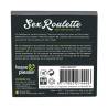 Reverso de la caja de Sex Roulette Foreplay