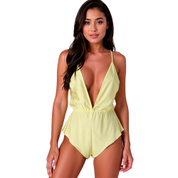 Passion - sensie body amarillo l/xl