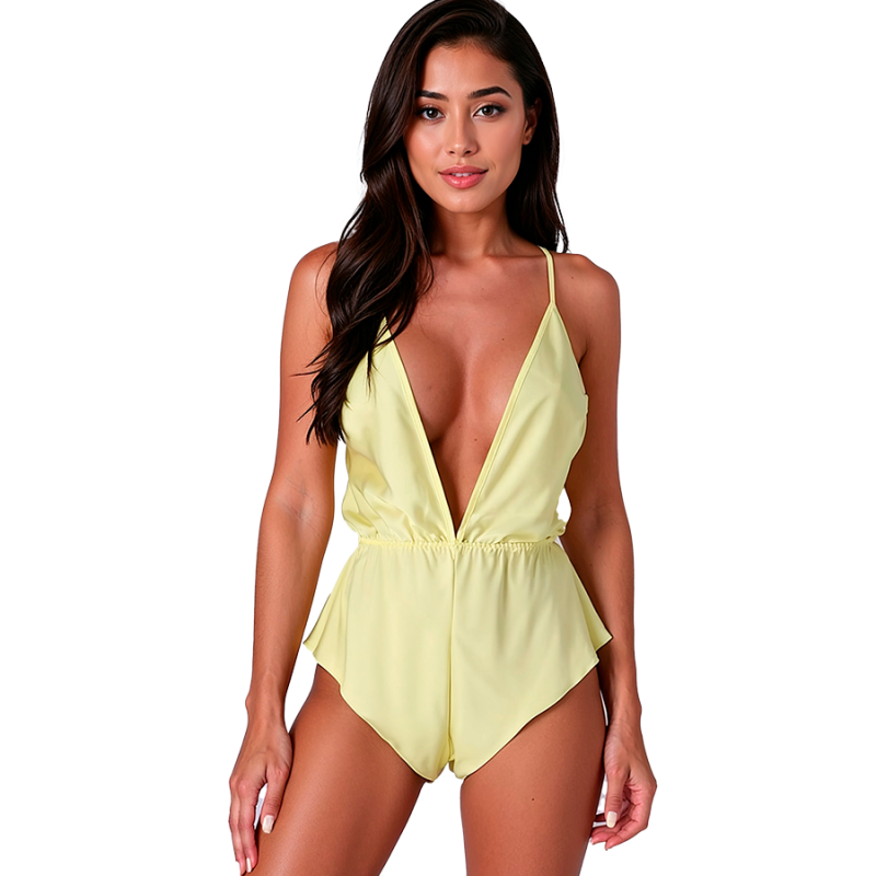 Passion - sensie body amarillo l/xl