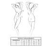 Passion - belissana set sujetador + tanga negro s/m - 4