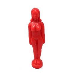 Diablo picante - vela forma pechos rojo - 1