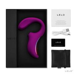 Lelo - enigma cruise masajeador sonico doble estimulacion morado