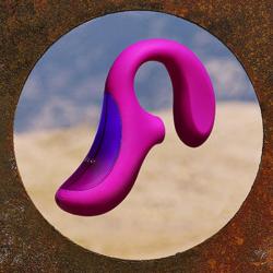 Lelo - enigma cruise masajeador sonico doble estimulacion morado