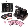 Contenido del kit Sex in the City con bala, dado y cartas