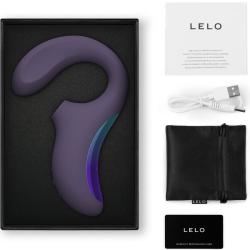 Lelo - enigma wave masajeador triple vibración morado