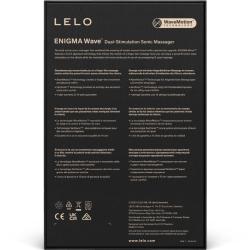 Lelo - enigma wave masajeador triple vibración morado