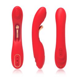 Armony - vibrador con lengua oscilante rojo