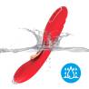 Armony - vibrador con lengua oscilante rojo - 5