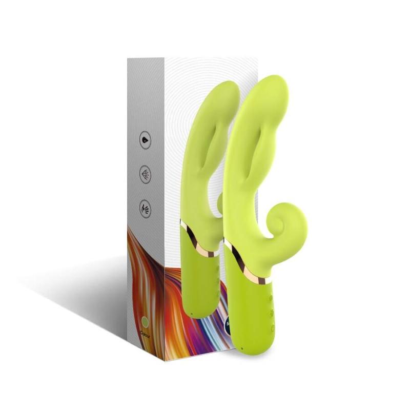 Armony - vibrador estimulador punto a inflable verde