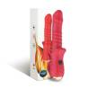 Dildo vibrador Armony punto A rojo junto a su caja