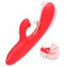 Armony - vibrador estimulador punto g y clítoris con lengua oscilante rojo - 5