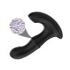 Armony vibrador prostático negro, detalle de la textura de la base