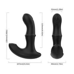 Armony - vibrador anal próstata control remoto negro Armony - vibrador anal próstata control remoto negro