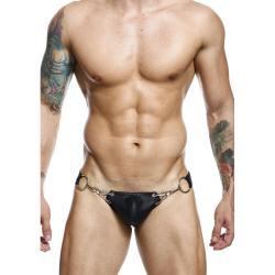 Mob - dngeon jockstrap negro a presión talla única