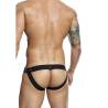 Mob - dngeon jockstrap negro a presión talla única - 4
