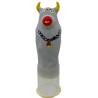 Condomerie - preservativo decorativo pintado a mano toro gris modelo xl - 2