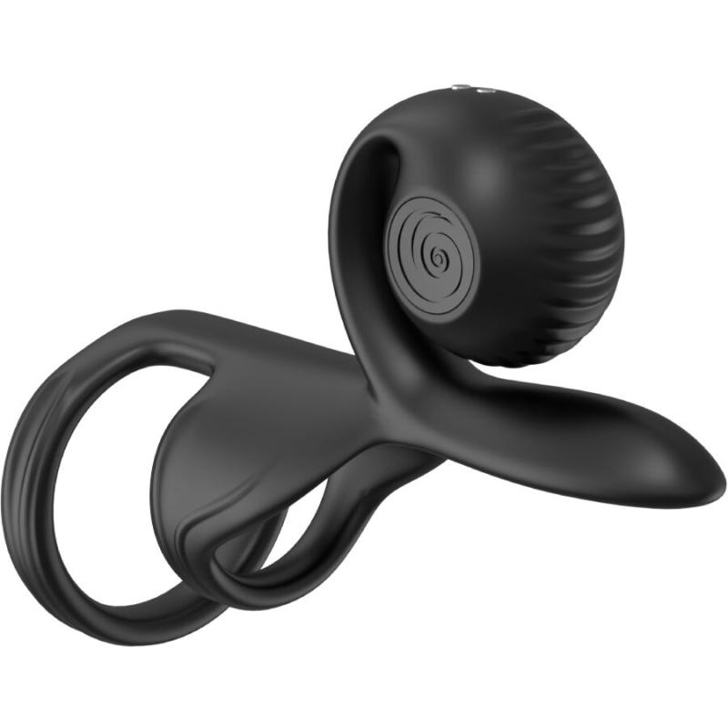 Snail vibe - jovi anillo de pareja control remoto negro