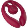 Snail vibe - gizi dúo estimulador de parejas control remoto burdeos - 2