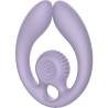 Snail vibe - gizi dúo estimulador de parejas control remoto lila - 4