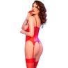 Chilirose - set corset rojo - 2