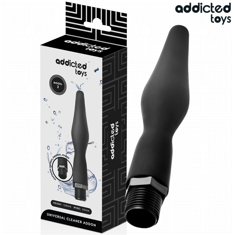 Addicted toys - limpiador anal con adaptador universal modelo 2 Addicted toys - limpiador anal con adaptador universal modelo 2