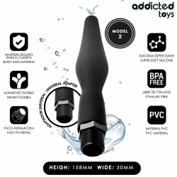 Addicted toys - limpiador anal con adaptador universal modelo 2 Addicted toys - limpiador anal con adaptador universal modelo 2
