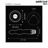 Addicted toys - limpiador anal con adaptador universal modelo 3 - 5