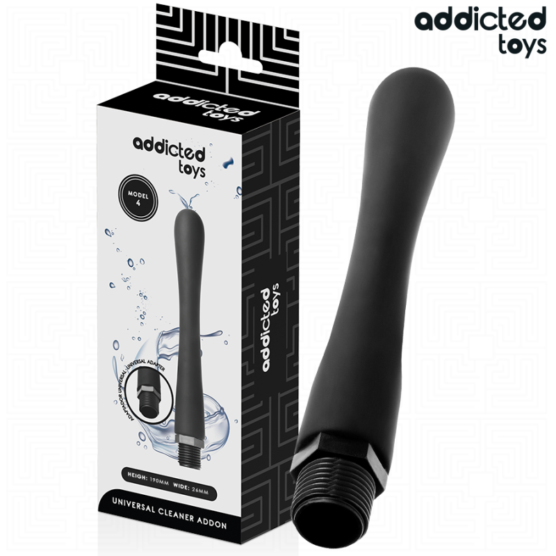 Addicted toys - limpiador anal con adaptador universal modelo 4 Addicted toys - limpiador anal con adaptador universal modelo 4