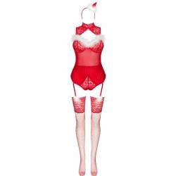 Livco corsetti fashion - limpid snowflakes lc 90604 body + medias + diadema - 3 Livco corsetti fashion - limpid snowflakes lc 90604 body + medias + diadema - 3