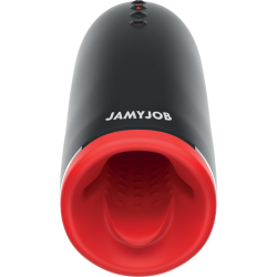 Jamyjob - spin-x masturbador con rotación y función calor - - 7