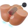 Crazy bull - ilana trasero femenino realista vibrador & succionador con sonido 6.8 kg - 3