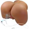 Crazy bull - wendy trasero femenino realista vibrador & succionador con sonido 11 kg - 1