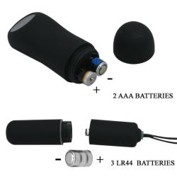 Baile - tanga con bala vibradora y mando