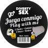 Diablo picante - dados lugar + posturas hetero con cubilete - 1