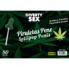 Diablo goloso - 50 piruletas pene aroma cannabis - 1