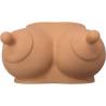 Hucha con forma de tetas en tono claro