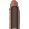 Virilxl extension de pene liquid silicone v3 marron - 5